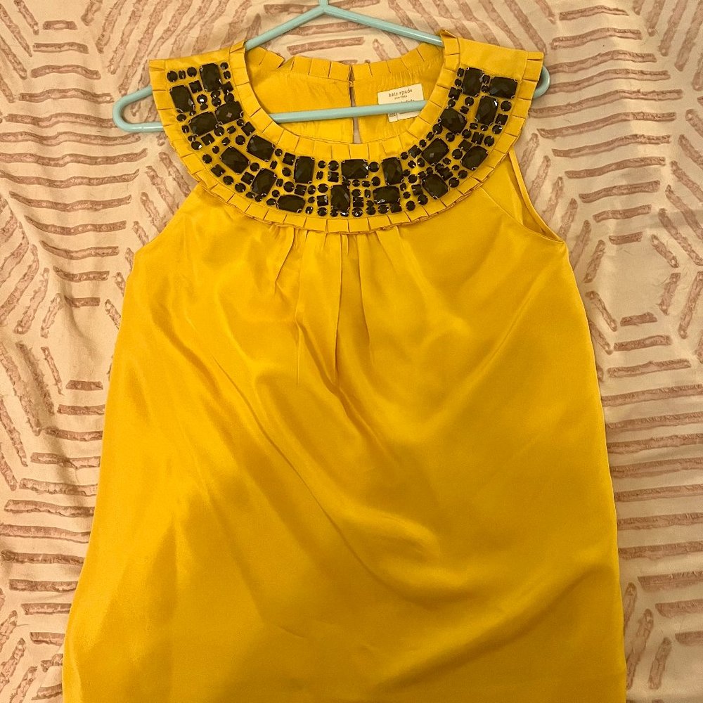Kate Spade Bejewled Top